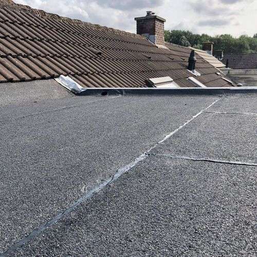 Nieuw plat dak gelegd in Hilvarenbeek Nieuw plat dak gelegd in Hilvarenbeek